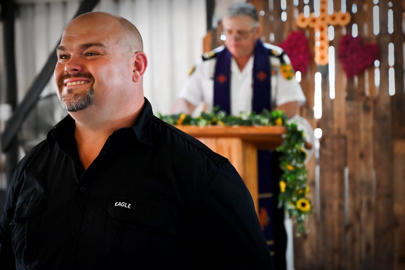 Wedding ceremony by Dr. Gerrit Rademeyer in Steinkopf