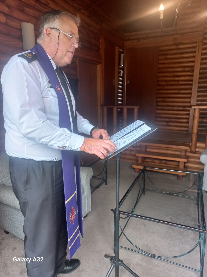 Wedding ceremony by Dr. Gerrit Rademeyer in Steinkopf