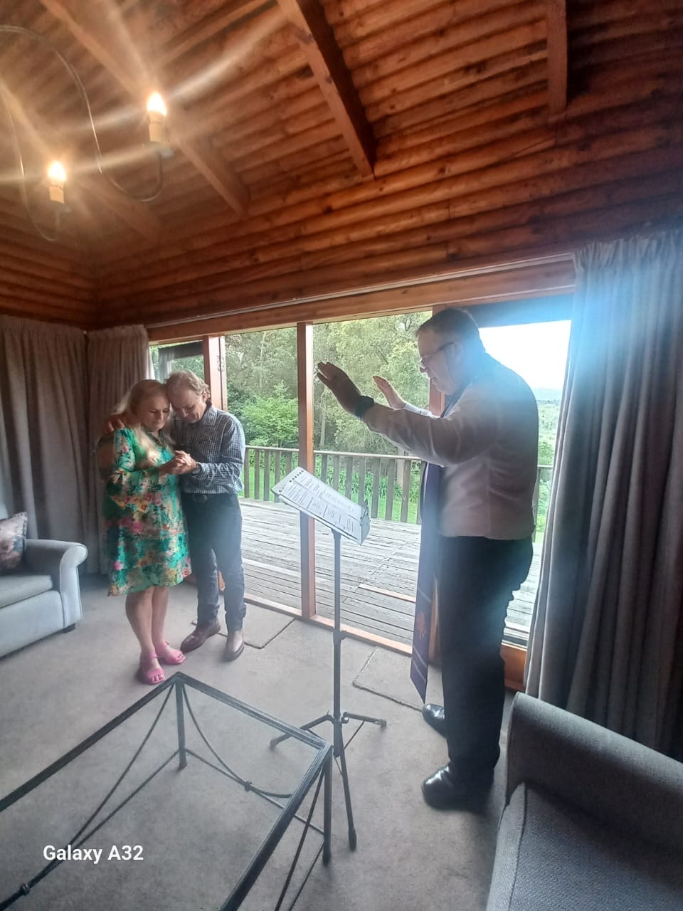Wedding ceremony by Dr. Gerrit Rademeyer in Steinkopf