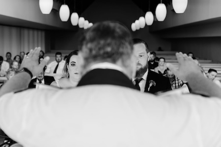 Wedding ceremony by Dr. Gerrit Rademeyer in Steinkopf