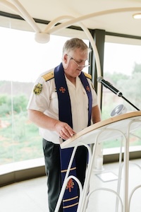 Wedding ceremony by Dr. Gerrit Rademeyer in Steinkopf