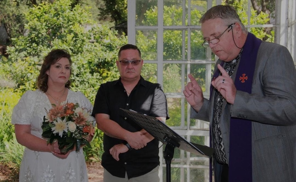 Wedding ceremony by Dr. Gerrit Rademeyer in Steinkopf