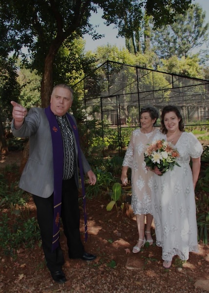 Wedding ceremony by Dr. Gerrit Rademeyer in Steinkopf